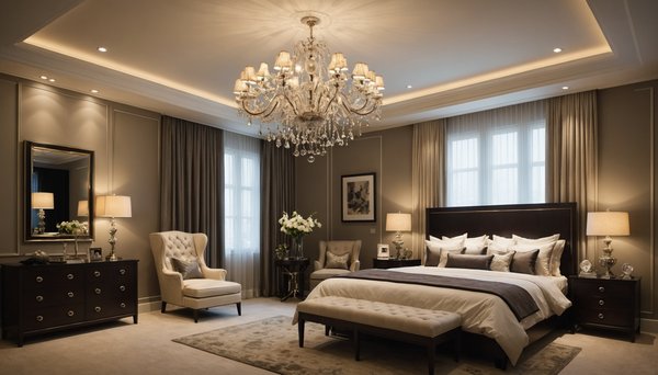 Éclairez votre chambre adulte avec nos lustres tendance